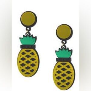 Jennifer Loiselle Pineapple Drop Earrings 🍍✨